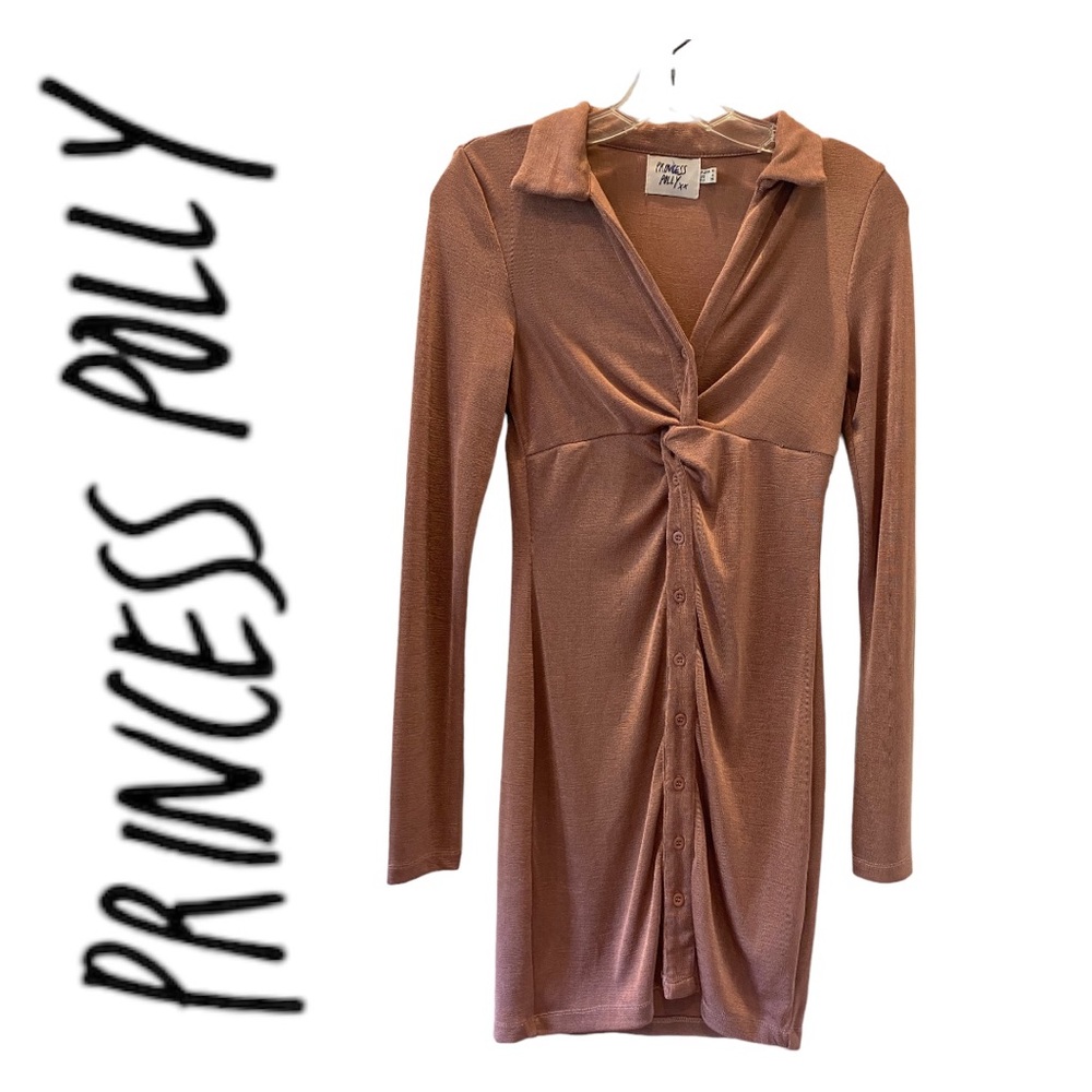 Princess‎ Polly Bodycon Dress in Beautiful Mauve Color Size 4